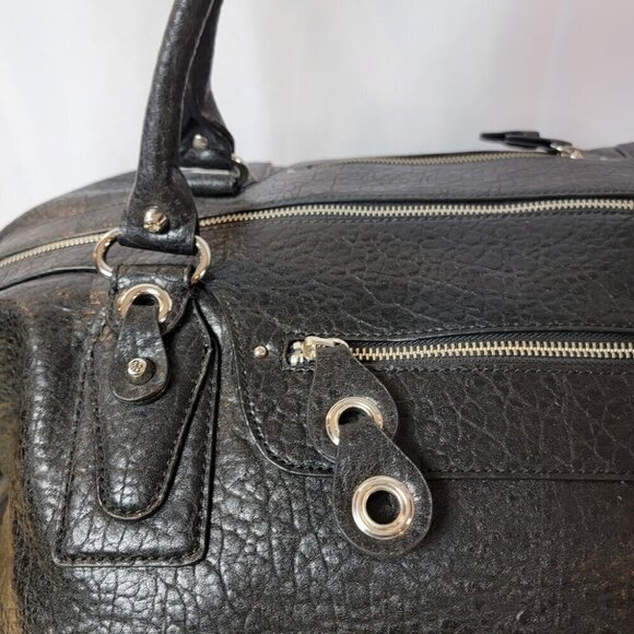 Jessica Simpson Travel Bag in Luxe Faux Leather - Jet Setter's Dream - Picture 6 of 12